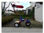 Radio flyer trike. Classic radio flyer trike with stroll....