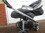 Bebecar Icon Pushchair (from newborn): Black/Grey Great....