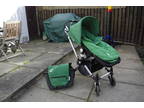 Bugaboo Cameleon - Dark Grey and Green Stroller