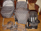 Mamas and Papas Polka Dot Travel System - Essex