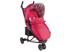 Bright Pink 3 Weeler Bubble Stroler