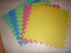 30 Interlocking Foam Large Coloured play mats 130sq ft