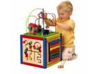 Wooden Multi - Activity Cube