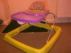 UNISEX BABY walker,  Lovely baby walker,  purple feeding....