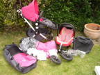 Pink Bugaboo Cameleon Chameleon Plus Extras