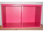 VERBAUDET PINK Storage unit. 2-compartment unit: height....