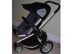 QUINNY BUZZ 3 WHEELER - Black With shopping basket,  rain....