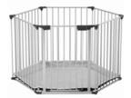 Babydan BABYDEN PLAYPEN/BABY SAFETY GATE wMAT Silver BN