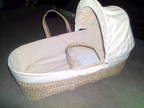 moses basket & baby bath combo unisex