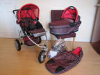 Quinny Speedi SX Jogger Stroller Red