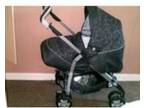 3D silver cross travel system plus car seat. Two month....